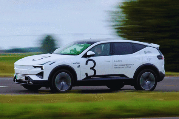 Polestar 3 Sets Guinness World Record With Over 580 Miles on a Single Charge